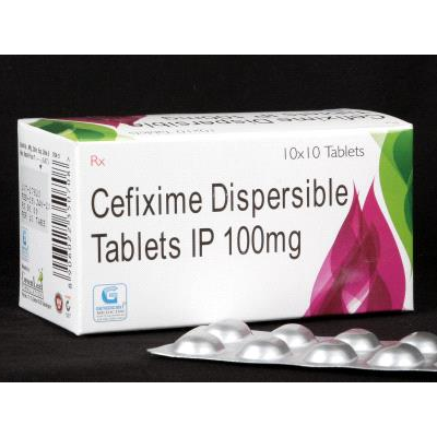 Cefixime Dispersible Tablets IP 100mg
