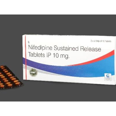 Nifedipine Sustained Release Tablets IP 10 Mg