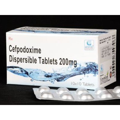 Cefpodoxime Dispersible Tablets 200mg