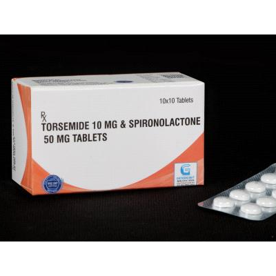 Torsemide 10 Mg & Spironolactone 50 Mg Tab