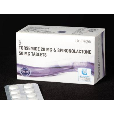 Torsemide 20 mg & Spironolactone 50 mg Tab