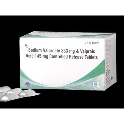 Sodium Valporate 333 MG & Valporic Acid 145 MG CR Tab