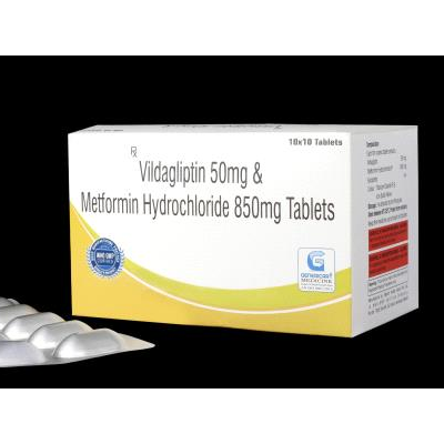 Vidagliptin 50MG + Metformin Hydrochloride 850MG