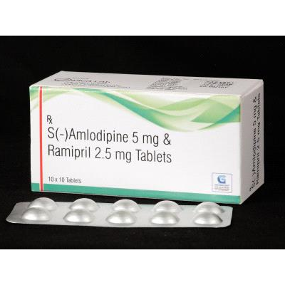 S-Amlodipine 5+Ramipril 2.5mg Tab