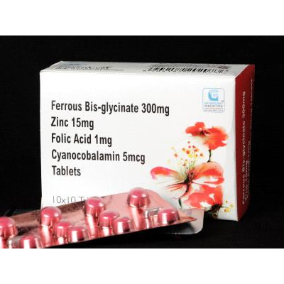 Ferrous Folic Acid 1mg Tablet